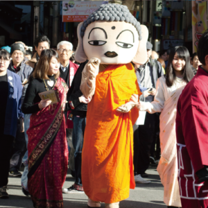 名古屋市中区大須 万松寺のスジャータまつり