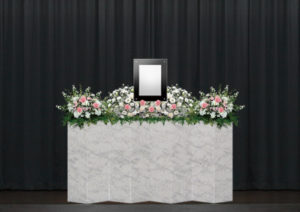 万松寺のお葬式 花祭壇
