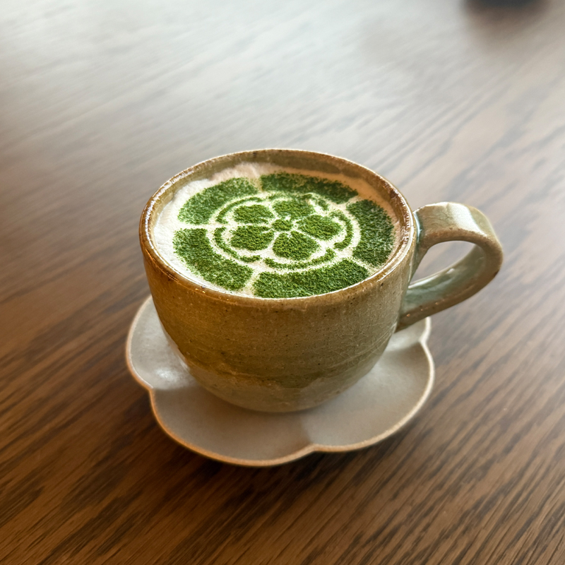 抹茶ラテホット